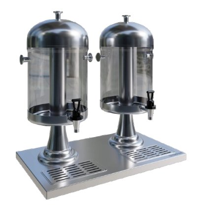 Juice dispenser double