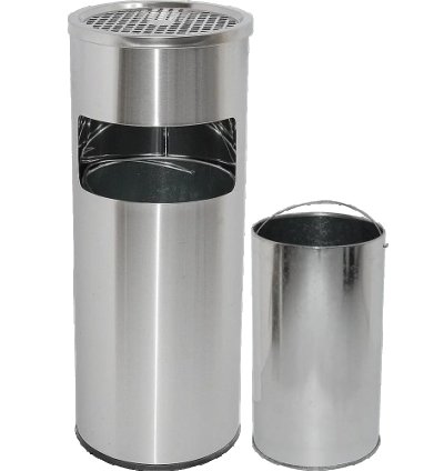 Round Ash Dustbin